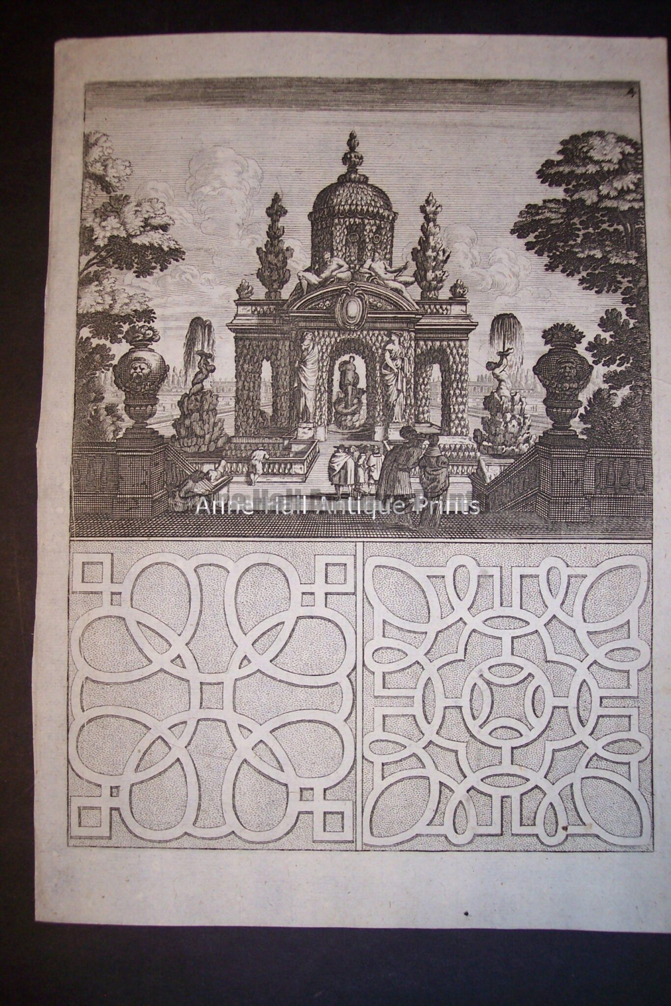 Bockler Fountain Print