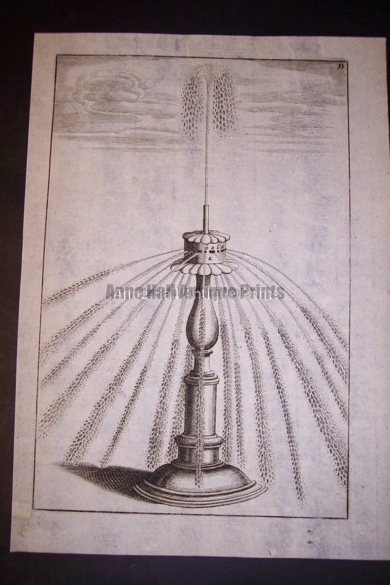 Bockler Fountain Print
