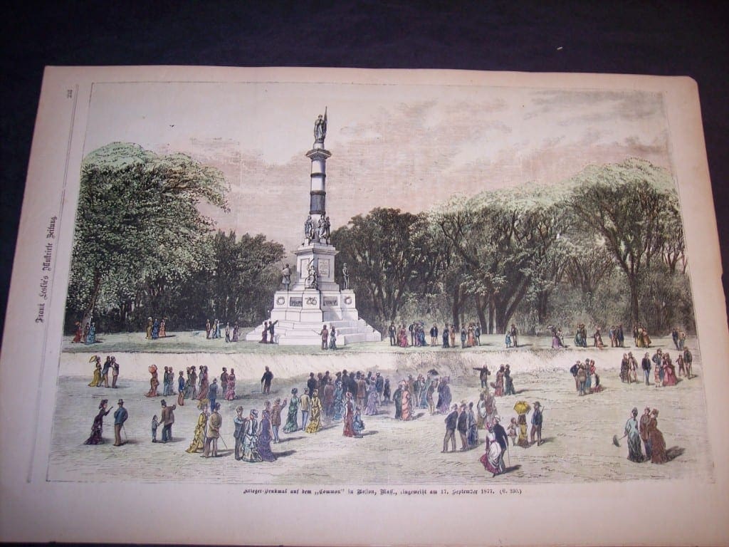 Boston Common, September 17, 1877. $95.