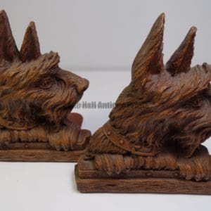 vintage bookends westie