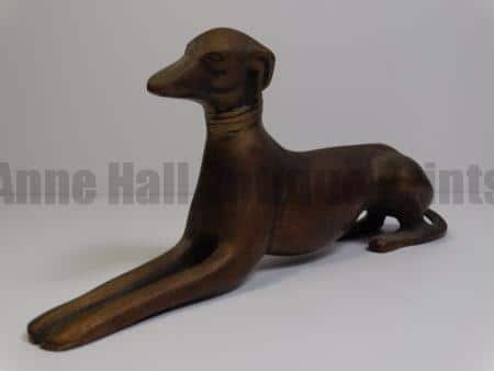 vintage greyhound paperweight