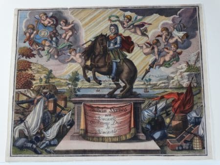 18th century equestrian engraving