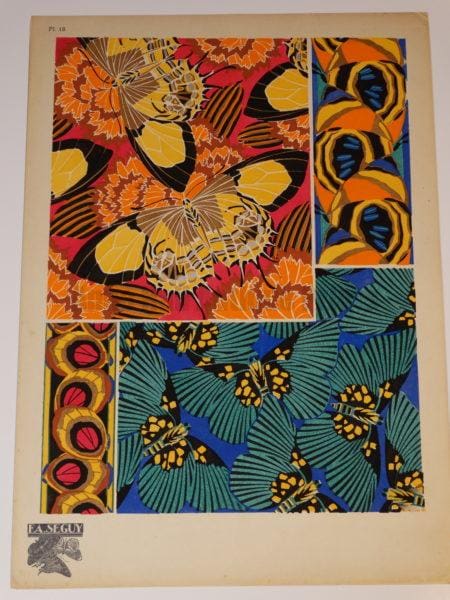 Pochoir Design Seguy Butterflies18