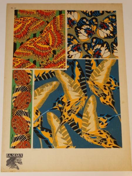Pochoir Design Seguy Papillons19