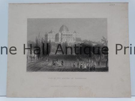 View Capitol Washington DC.  1839  8 1/2 x 10 1/2" 