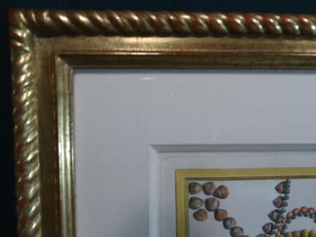 Museum framing and originally sold by J.Pocker NewYorkCity.