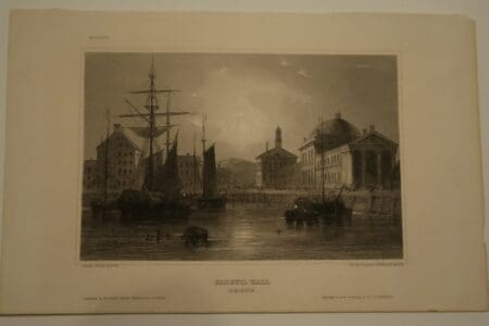 A boston History scene from the 1850's which published Germany.