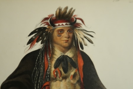 Excellent source for American-Indian antique lithographs, & engravings over 100 years old. Folio & octavo, McKenney Halls, Indian Tribes of North America. Folios published 1837-1842.