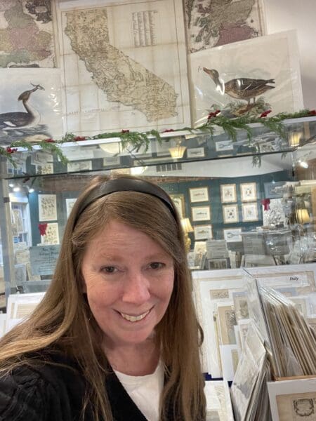 Anne Hall Antique Prints & Maps Gallery, is a highly specialized antiques shop.My Antique Maps Gallery, is located upstairs Historic Bowen's Wharf, Newport Rhode Island. We have maps, over 100 years old: all 50 American States and all Countries Worldwide. Over 100 years old.