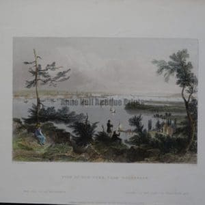 Bartlett View of New York, from Weehawken 18