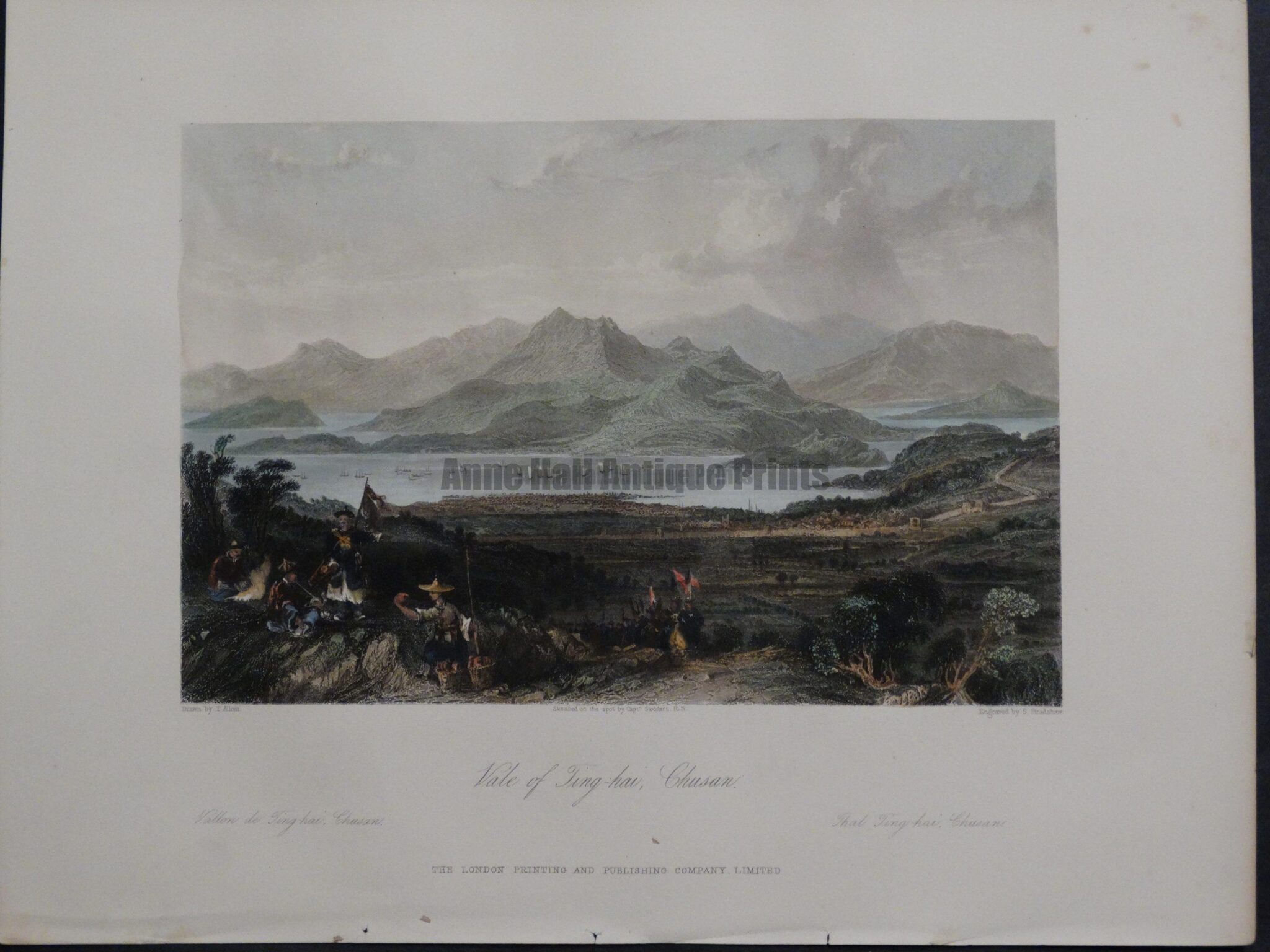 Vale of Ting-hai, Chusan, 1855. $135.