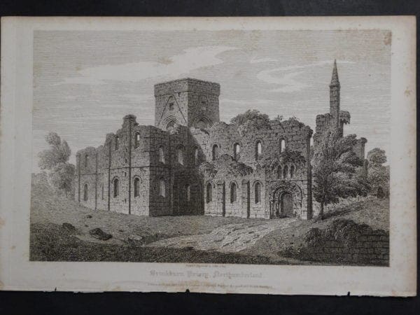 Drinkburn Priory, 1825. $75.