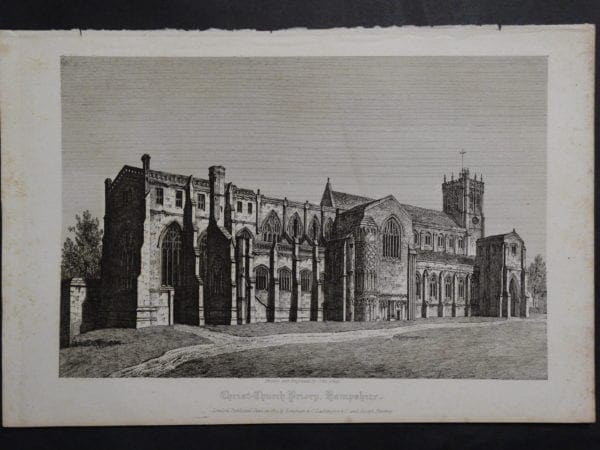 Christ-Church Priory, 1820. $75.