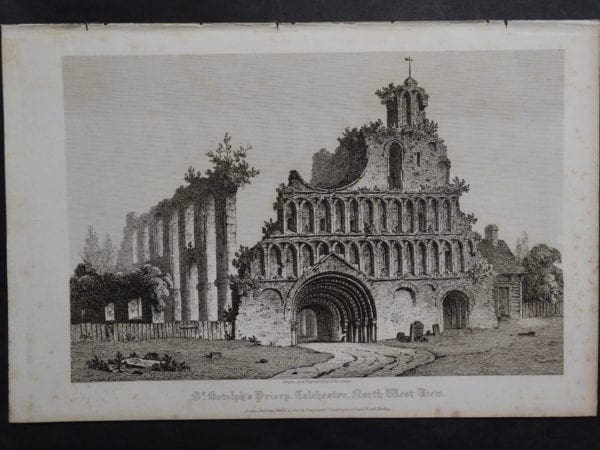 St. Bishop's Priory, 1820. $75.