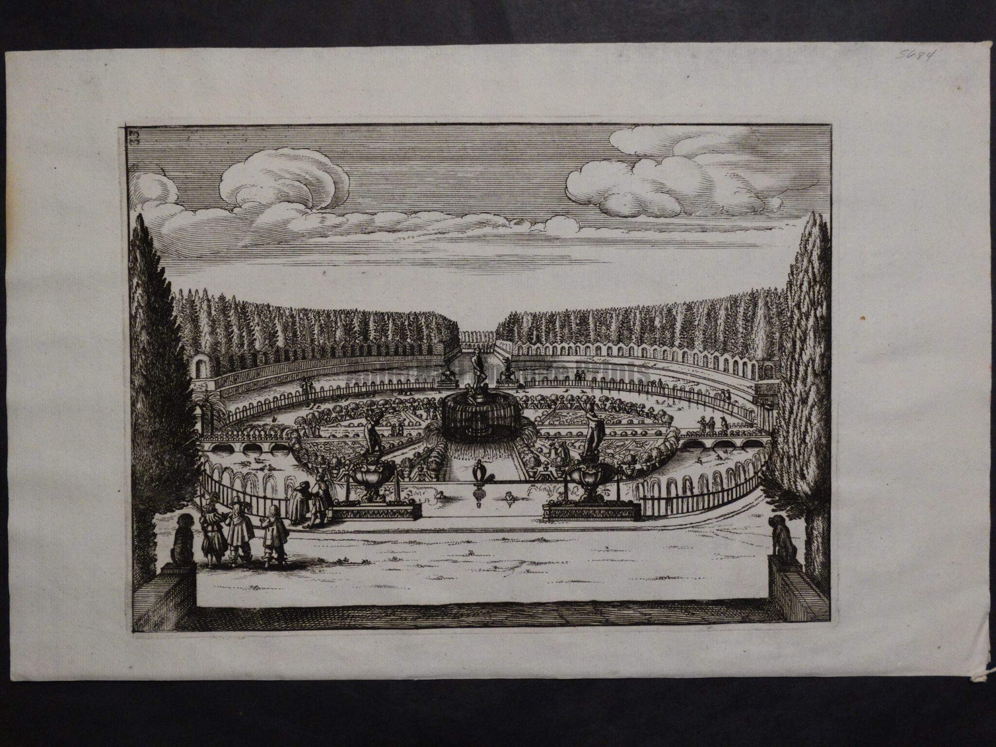 Italian Garden Print, c.1770(1). $75.