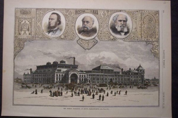 The Foreign Exhibition at Boston, Massachusetts, August 25, 1883. $50.