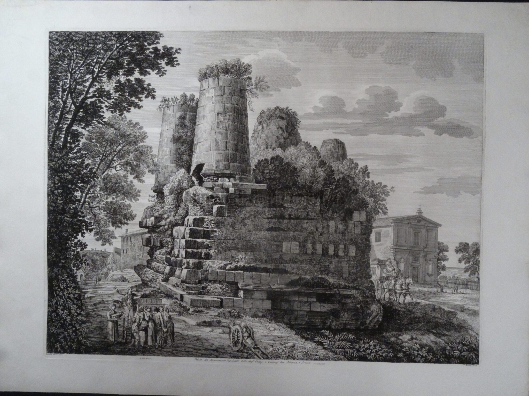 Monumento Sepolerale, Roma 1825