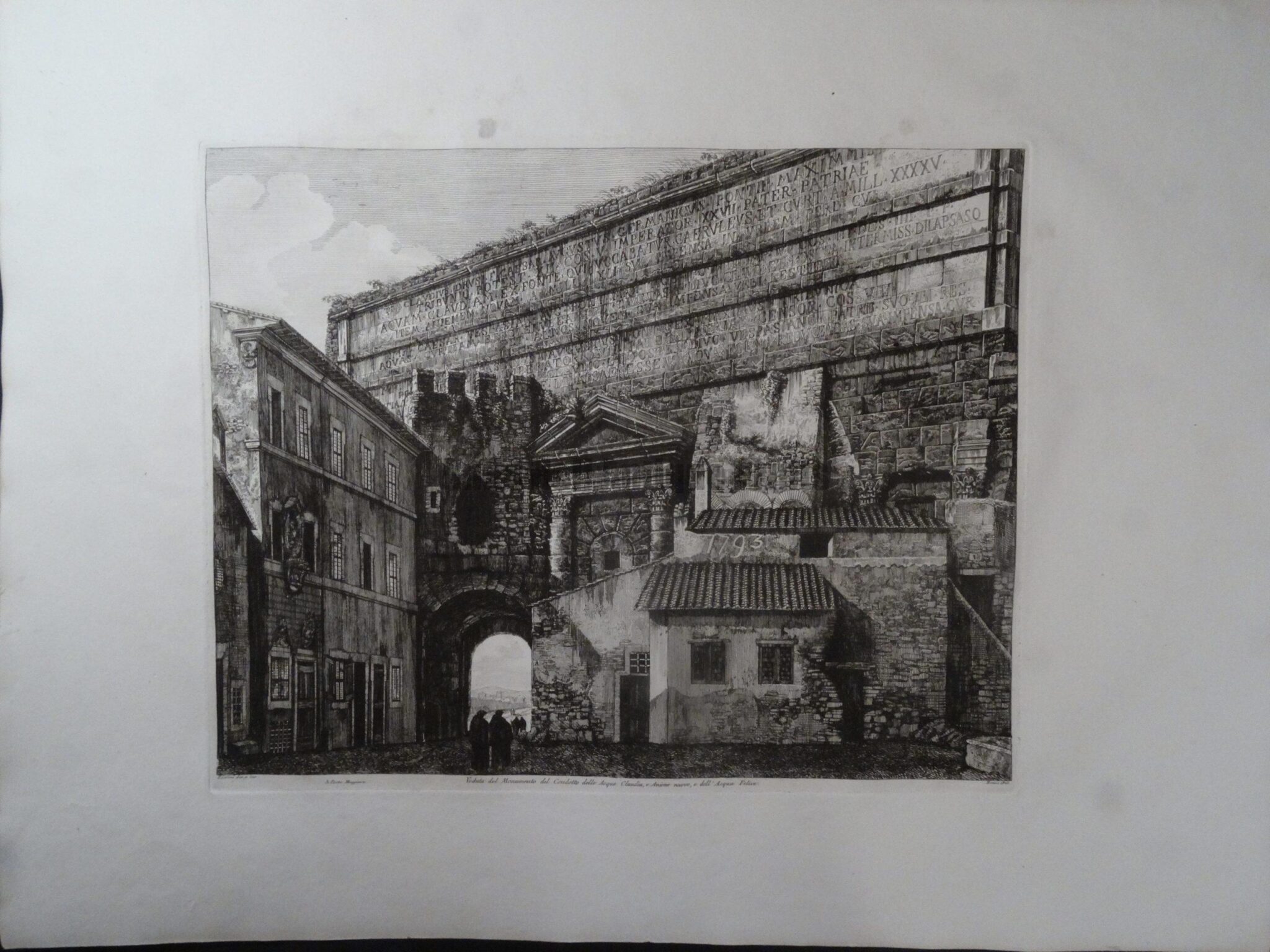 Monumento del Condotto, Roma 1823