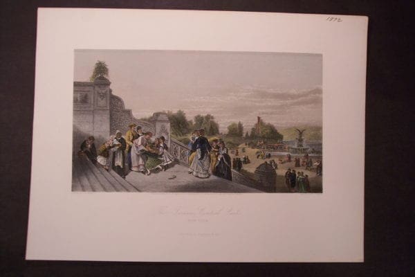 NY, The Terrace Central Park 1872